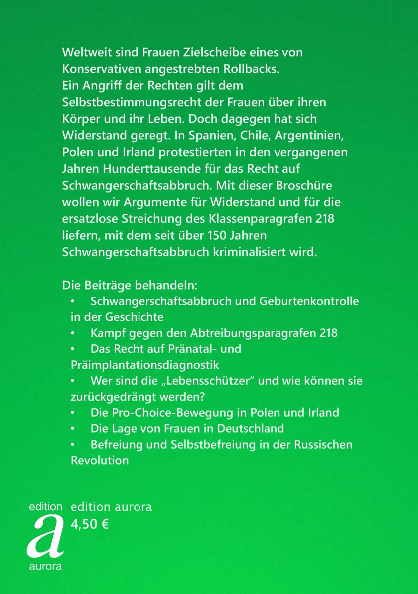 Dein Bauch gehört dir: Der Kampf für das Recht auf Abtreibung