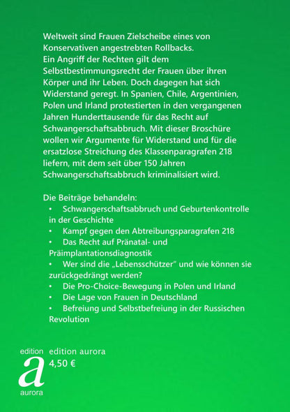 Dein Bauch gehört dir: Der Kampf für das Recht auf Abtreibung