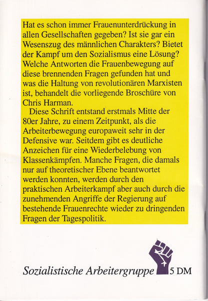 Frauenunterdrückung & Frauenbefreiung